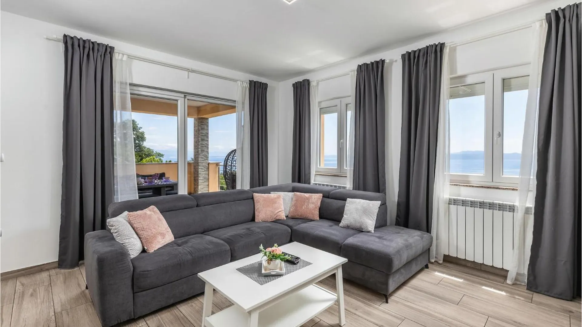 Nice Apartment In Veprinac With House Sea View