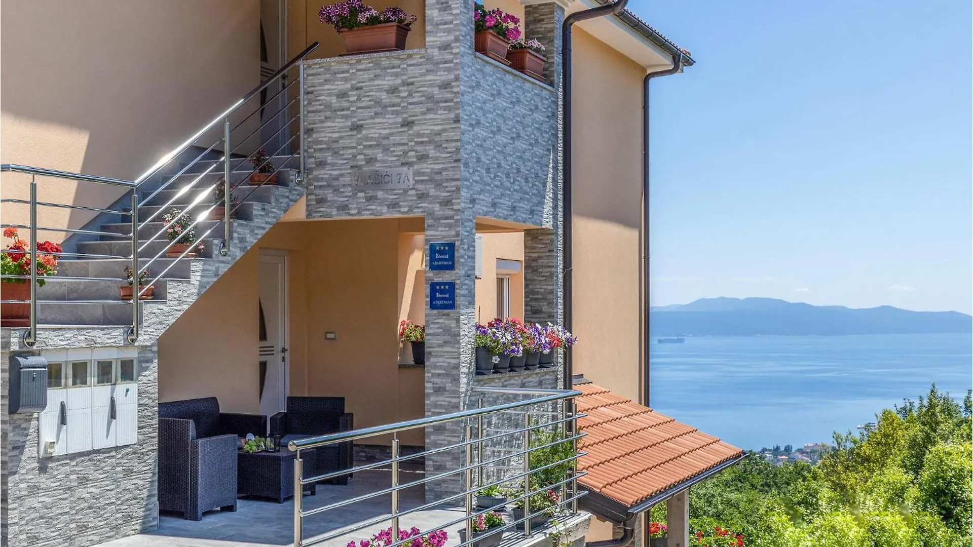Nice Apartment In Veprinac With House Sea View Croatia
