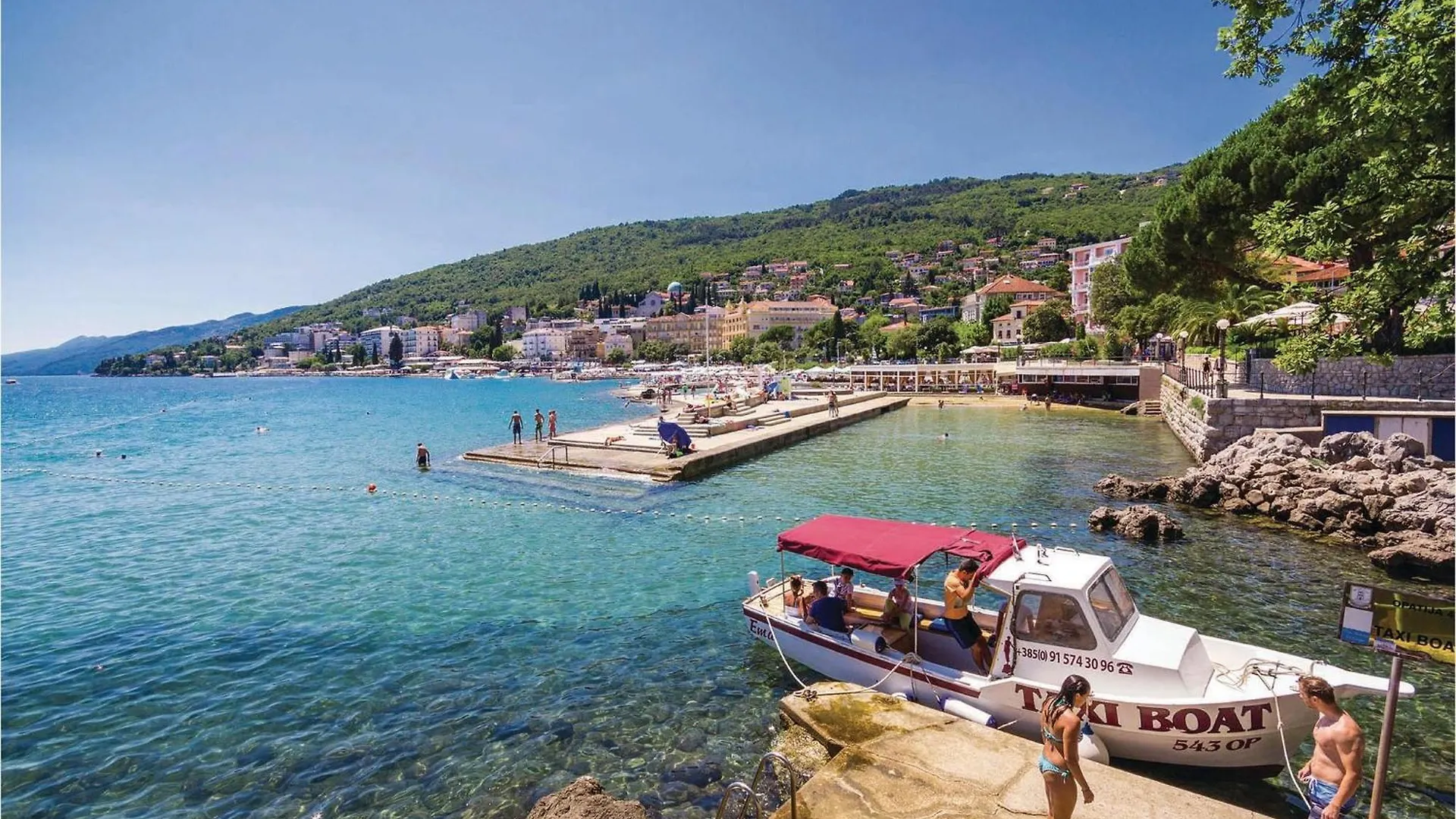 Nice Apartment In Veprinac With House Sea View 0*,  Croatia
